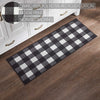April & Olive Rug Annie Buffalo Check Black Indoor/Outdoor Rug Rect 17x48