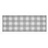 April & Olive Rug Annie Buffalo Check Grey Indoor/Outdoor Rug Rect 17x48