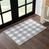 April & Olive Rug Annie Buffalo Check Grey Indoor/Outdoor Rug Rect 24x36