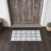 April & Olive Rug Annie Buffalo Check Grey Welcome Indoor/Outdoor Rug Rect 17x36