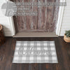 April & Olive Rug Annie Buffalo Check Grey Welcome Indoor/Outdoor Rug Rect 24x36
