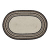 Floral Vine Jute Oval Rug Welcome w/ Pad 20x30 - The Village Country Store