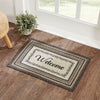 Floral Vine Jute Rug Rect Welcome w/ Pad 20x30 - The Village Country Store 