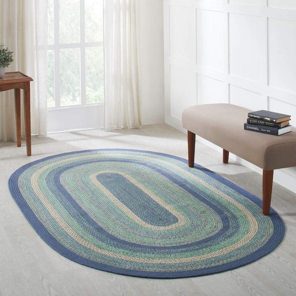 Jolie Jute Rug Oval w/ Pad 60x96 - The Village Country Store