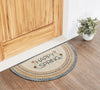 Kaila Happy Spring Jute Half Circle w/ Pad 19.5x36 - The Village Country Store