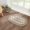 Kaila Happy Spring Jute Rug Oval w/ Pad 20x30 - The Village Country Store 