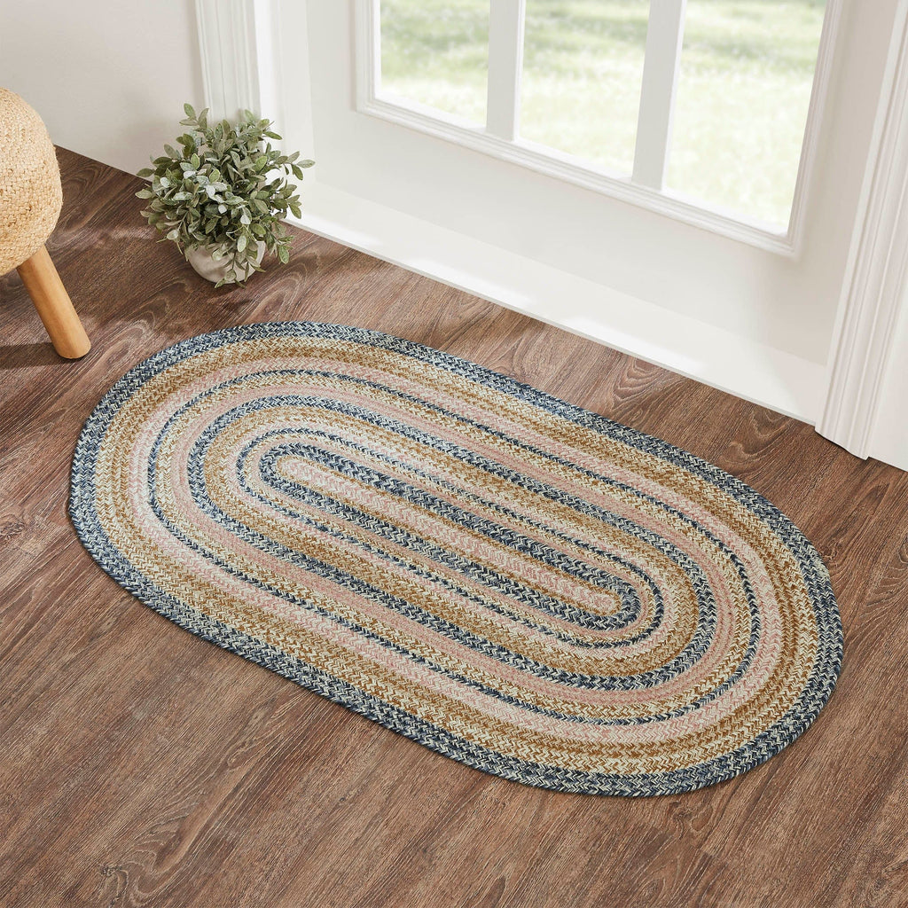Kaila Jute Rug Oval w/ Pad 27x48 - The Village Country Store