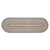 Kaila Jute Rug/Runner Oval w/ Pad 24x78 - The Village Country Store