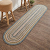 Kaila Jute Rug/Runner Oval w/ Pad 24x96 - The Village Country Store