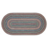 Multi Jute Rug Oval w/ Pad 36x72 - The Village Country Store 