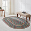 Multi Jute Rug Oval w/ Pad 60x96 - The Village Country Store 
