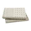 April & Olive Sham VHC Brands Waffle Weave Natural King Sham Set (2-Pack) - Farmhouse Boho 20x36 Decorative Pillow Covers