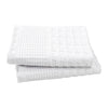 April & Olive Sham VHC Brands White Waffle Weave Queen Sham Set (2-Pack) - 20x30 Farmhouse Boho Decorative Pillow Covers