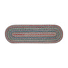Multi Jute Stair Tread Oval Latex 8.5x27 - The Village Country Store 