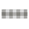 April & Olive Table Runner Annie Buffalo Check Grey Runner 8x24