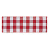 Annie Red Check Runner 12x36 - The Village Country Store 