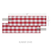Annie Red Check Runner 12x48 - The Village Country Store 