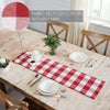 Annie Red Check Runner 12x48 - The Village Country Store 