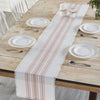 Antique White Stripe Coral Indoor/Outdoor Runner 12x72 - The Village Country Store 