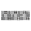 April & Olive Table Runner Sawyer Mill Black Runner Quilted 12x36