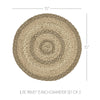 April & Olive Trivet Cobblestone Jute Trivet 15 Set of 3