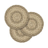 April & Olive Trivet Cobblestone Jute Trivet 8 Set of 3