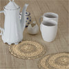 April & Olive Trivet Cobblestone Jute Trivet 8 Set of 3