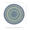 April & Olive Trivet Jolie Jute Trivet 15 inch Diameter Set of 3