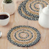 April & Olive Trivet Kaila Jute Trivet 8 Set of 3
