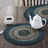 April & Olive Trivet Pine Grove Jute Trivet 15 Set of 3