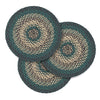 April & Olive Trivet Pine Grove Jute Trivet 15 Set of 3
