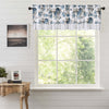 April & Olive Valance Annie Blue Floral Ruffled Valance 16x72