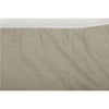 Custom Bed Skirt Provincial Linen Natural King Bed Skirt 80Lx78Wx21