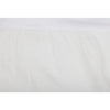 Custom Bed Skirt Provincial Linen White King Bed Skirt 80Lx78Wx21