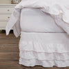 Custom Bed Skirt Serenity King Bed Skirt 80Lx78Wx16