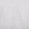 Custom Bed Skirt Serenity King Bed Skirt 80Lx78Wx16