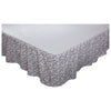 Custom Bed Skirt Twilight Floral King Bed Skirt 80Lx78Wx16