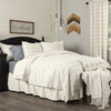 Custom Blanket Farmcloth Stripe Queen Coverlet 94Lx94W