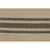Custom Blanket Mill House Stripe Black King Coverlet 97Lx110W