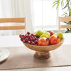 Custom Bowl Natural with White Wooden Bowl 12x12x5.5