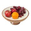 Custom Bowl Natural with White Wooden Bowl 12x12x5.5