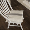 Custom Chair Pad Market Place Gray Chair Pad 16Lx16W