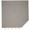 Custom Duvet Cover Farmhouse Ticking Gray King Duvet Cover 92Lx108W