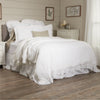 Custom Duvet Cover Provincial Linen White King Duvet Cover 90Lx106W