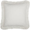 Custom Euro Sham Elizabeth Ruffled Fabric Euro Sham 26Lx26W