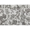 Custom Euro Sham Gray Gables Fabric Euro Sham 26Lx26W