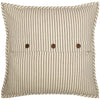 Custom Euro Sham Katie's Vintage Stripe Euro Sham 26Lx26W