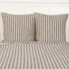 Custom Euro Sham Market Place Blue Quilted Euro Sham 26Lx26W