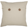 Custom Euro Sham Market Place Natural Fabric Euro Sham 26Lx26W