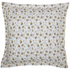 Custom Euro Sham Morning Meadow Floral Fabric Euro Sham 26Lx26W